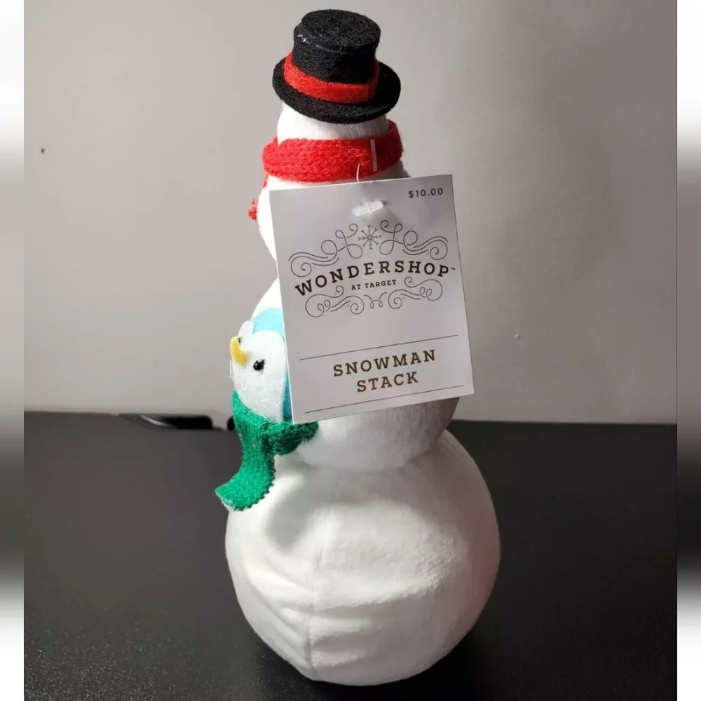 Target Wondershop 2023 Featherly Friends Snowman Stack Christmas Holiday
